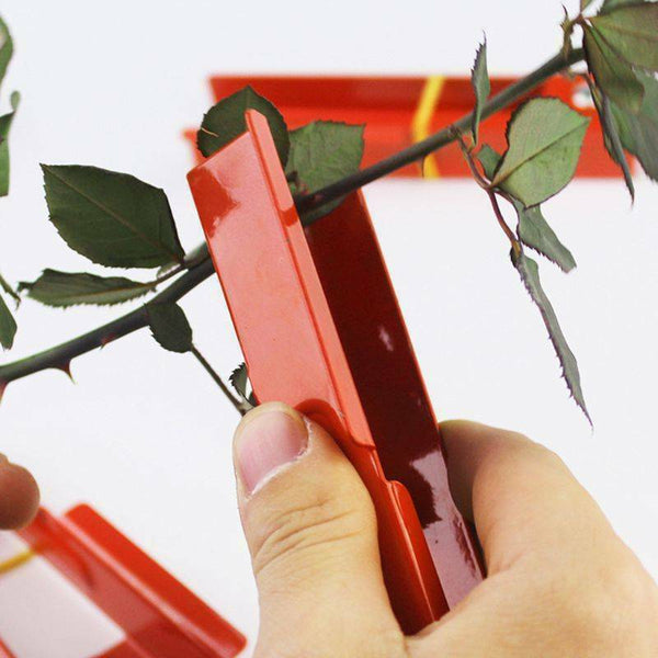 Metal Holly Remover Gardening Rose Stem Flower Floristry Stripper Thorn Leaf AU - Lets Party