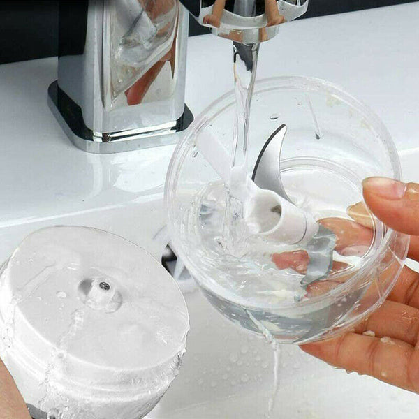 250ml Electric Garlic Food Chopper Vegetable Chopper Grinder Blender Crusher AU - Lets Party