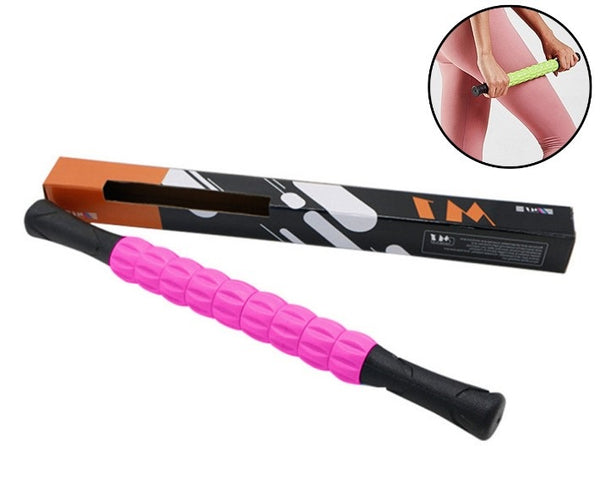 Vivva Yoga Massage Roller Stick Point Sport Biceps Muscle Body Travel Tool - Lets Party