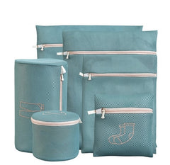 Set Of 6 Mesh Washing Bag Pack Laundry Bags Lingerie Delicate clothes Wash Bags