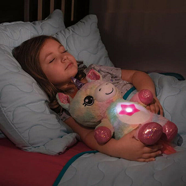 Star Belly Dream Lites Plush Toy Stuffed Animal Night Projector Kids Night Light - Lets Party