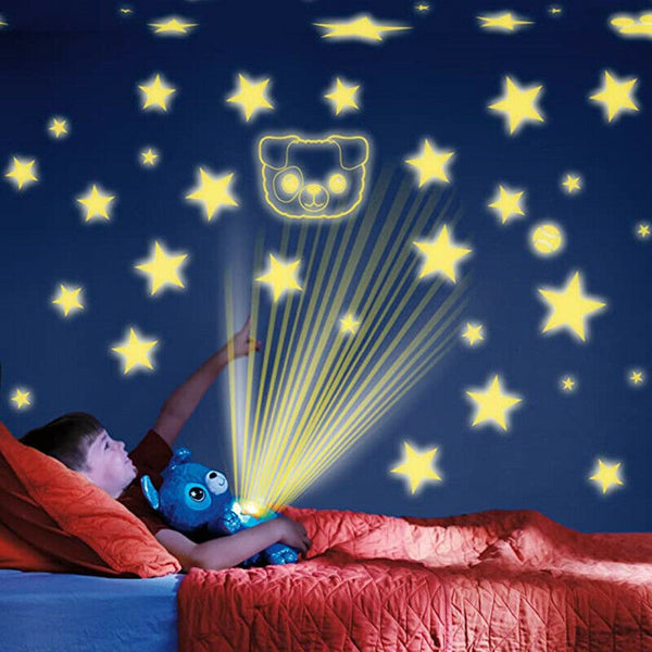 Star Belly Dream Lites Plush Toy Stuffed Animal Night Projector Kids Night Light - Lets Party