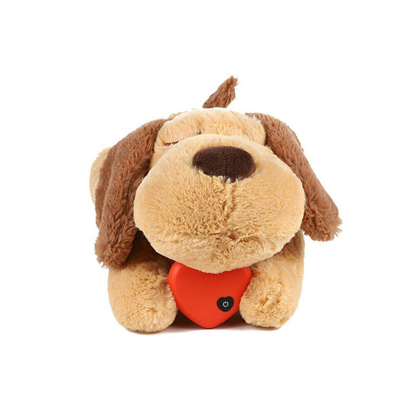 Puppy Cat Toy Heartbeat Soft Plush Sleeping Buddy Pet Dog Anxiety Behavioral Aid - Lets Party