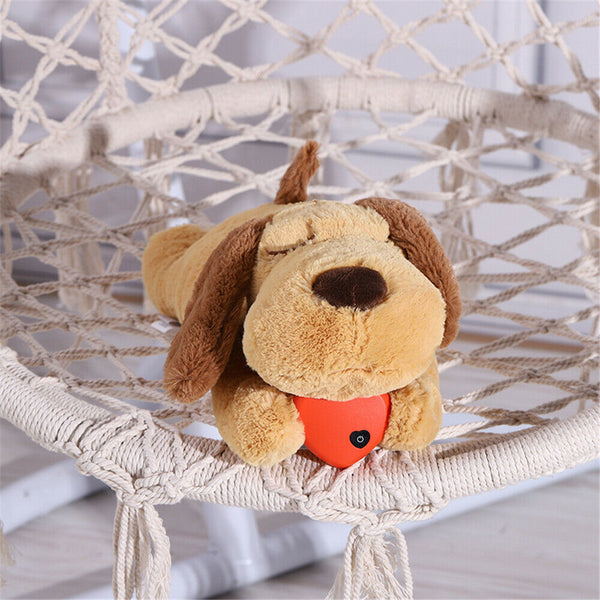 Puppy Cat Toy Heartbeat Soft Plush Sleeping Buddy Pet Dog Anxiety Behavioral Aid - Lets Party