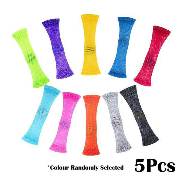 5pcs Mesh & Marble Fidget Toy Stress Relief Adults Kids Toy Sensory ⭐⭐⭐ - Lets Party