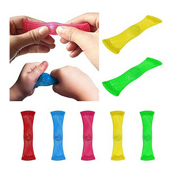 5pcs Mesh & Marble Fidget Toy Stress Relief Adults Kids Toy Sensory ⭐⭐⭐ - Lets Party