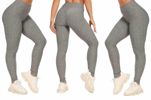 Leggings Women Yoga Pants Butt Lifting High Waisted Exercise Activewear - Lets Party