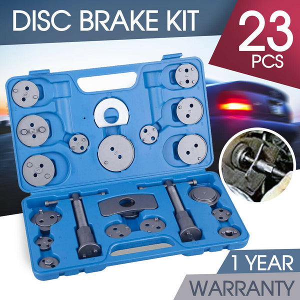 23pcs Disc Brake Wind Back Tool Kit to Rewind Car Automotive Caliper Piston - Lets Party