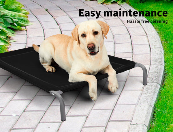 Elevated Pet Bed Dog Puppy Cat Trampoline Hammock Raised Heavy Duty Large - Lets Party