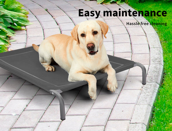 Elevated Pet Bed Dog Puppy Cat Trampoline Hammock Raised Heavy Duty Large - Lets Party