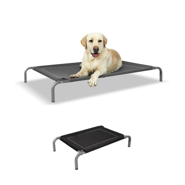 Elevated Pet Bed Dog Puppy Cat Trampoline Hammock Raised Heavy Duty Large - Lets Party