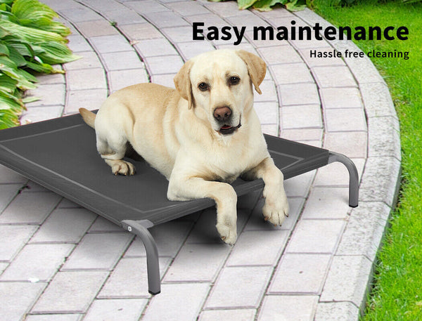 Elevated Pet Bed Dog Puppy Cat Trampoline Hammock Raised Heavy Duty Large - Lets Party