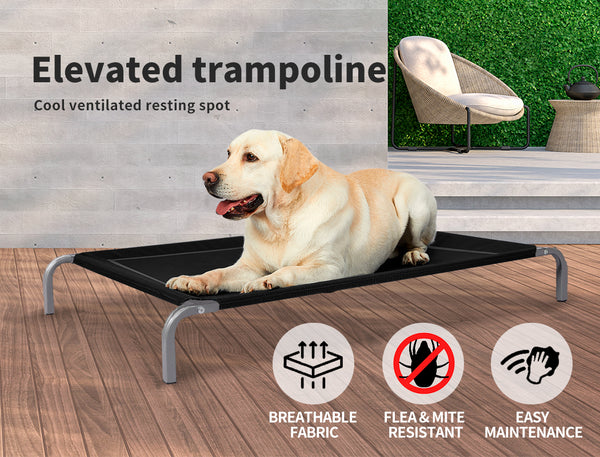 Elevated Pet Bed Dog Puppy Cat Trampoline Hammock Raised Heavy Duty Large - Lets Party