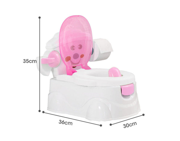 Kids Potty Seat Trainer Safety Toilet Training Toddler Children Non Slip - Lets Party