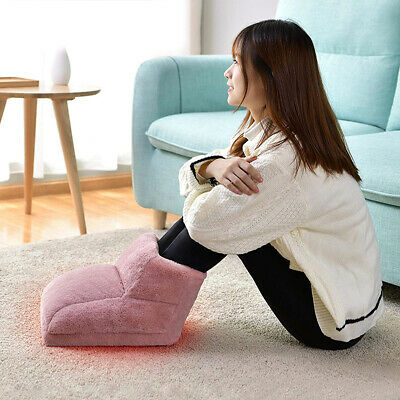 Electric Heated Foot Comfort Warmer Feet Boots Slipper Tools Heating socks Heart - Lets Party