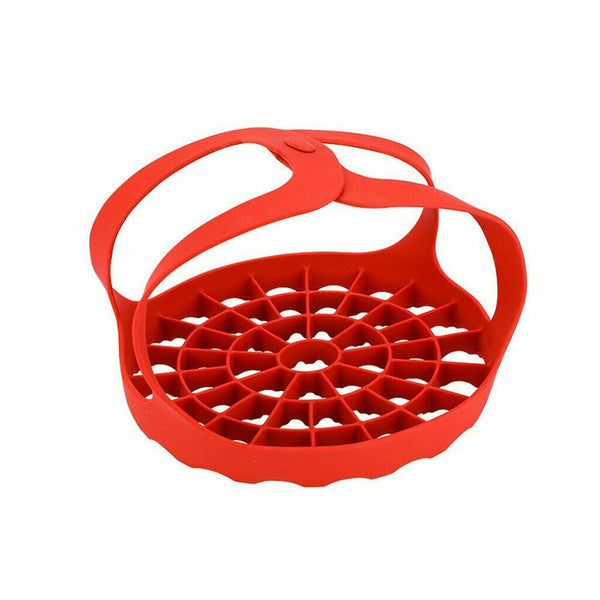 Silicone Roasting Bakeware Sling Trivet Oven Baking Rack For Cooking Steam AU - Lets Party