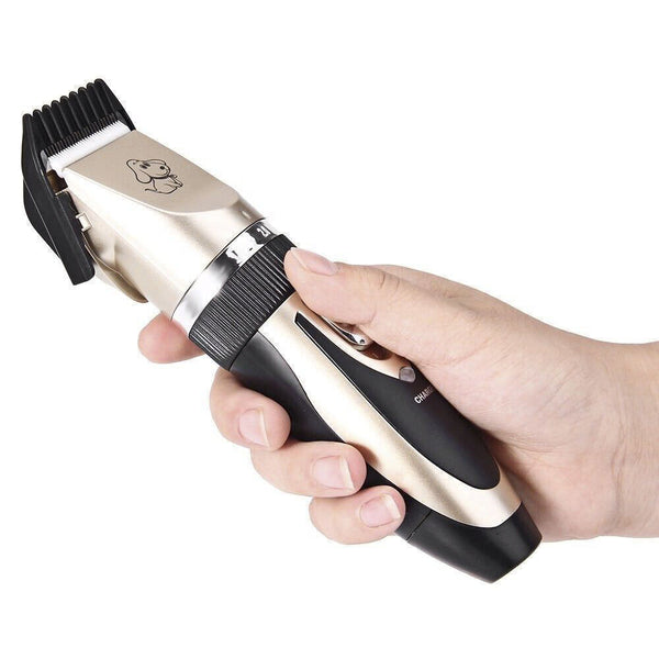 Electric Pet Rechargeable Clipper Dog CatPet Hair Trimmer Comb Grooming Clipper - Lets Party