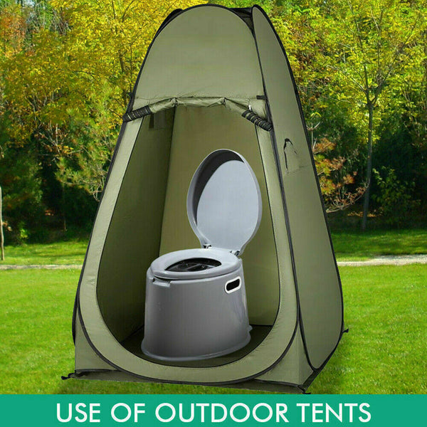 6L Outdoor Portable Toilet Camping Potty Caravan Travel Camp Boating Tent Hiking - Lets Party