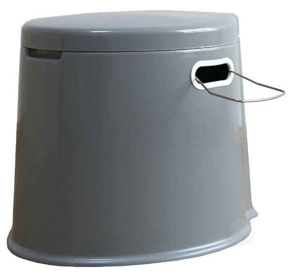 6L Outdoor Portable Toilet Camping Potty Caravan Travel Camp Boating Tent Hiking - Lets Party