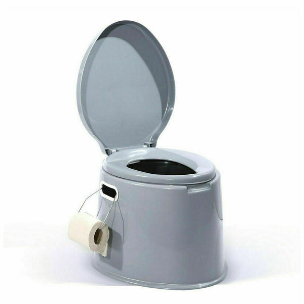 6L Outdoor Portable Toilet Camping Potty Caravan Travel Camp Boating Tent Hiking - Lets Party