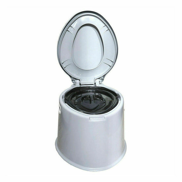 6L Outdoor Portable Toilet Camping Potty Caravan Travel Camp Boating Tent Hiking - Lets Party