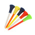 110Pcs Plastic & Rubber Cushion Top Golf Tees 83mm High Quality - Lets Party