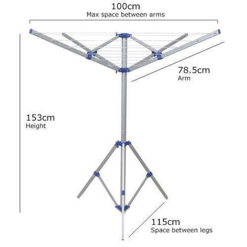 Portable  Camping Clothesline Clothes Line Hanger Clothing - Lets Party