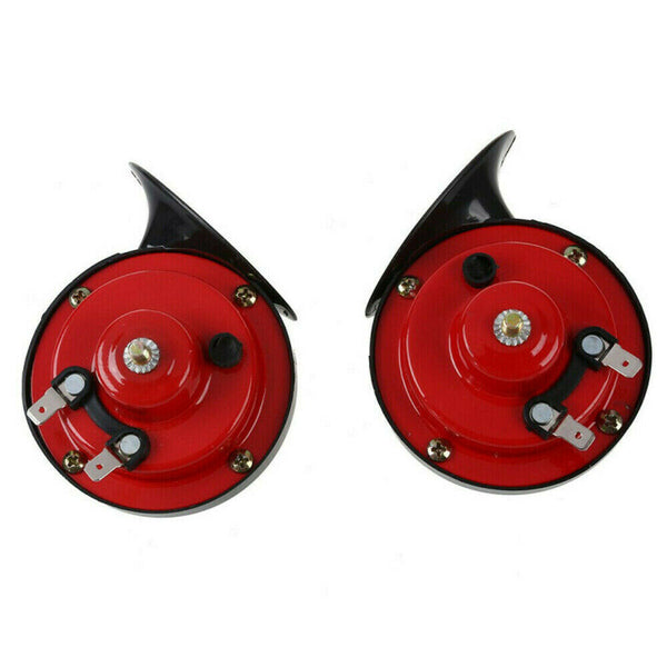 2pcs Air Snail 120db 12V Car Horn Truck Lorry Suv Rv Truck Boat Loud Siren - Lets Party