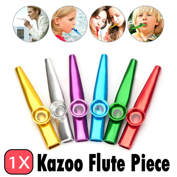 Kazoo Musical Instrument Guitar Partner Flute Diaphragm Mouth Flute Harmonica - Lets Party