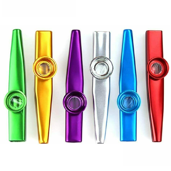 Kazoo Musical Instrument Guitar Partner Flute Diaphragm Mouth Flute Harmonica - Lets Party