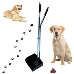 1x Rust Proof Stainless Steel Pet Dog Puppy Pooper Scooper Poo Waste Pan & Scoop