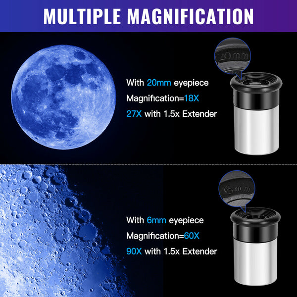 Astronomical Telescope With Tripod 150x Zoom HD Outdoor Monocular 50mm Aperture - Lets Party
