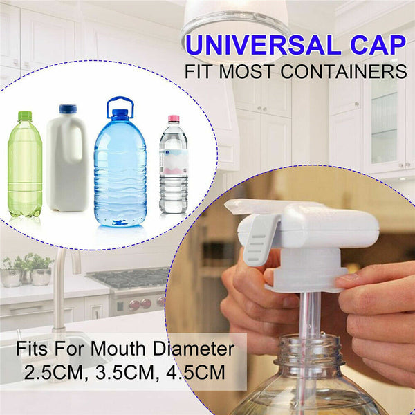 1x Automatic Electric Magic Tap Water Drink Beverage Milk Dispenser Spillproof - Lets Party