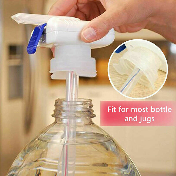 1x Automatic Electric Magic Tap Water Drink Beverage Milk Dispenser Spillproof - Lets Party