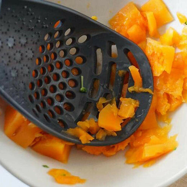 Multifunctional Kitchen Cooking Spoon Potato Press Colander Strainer Utensil Kit - Lets Party