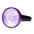 100 LED UV Flashlight Torch Light Lamp Ultraviolet Blacklight Aluminum 395 nM - Lets Party