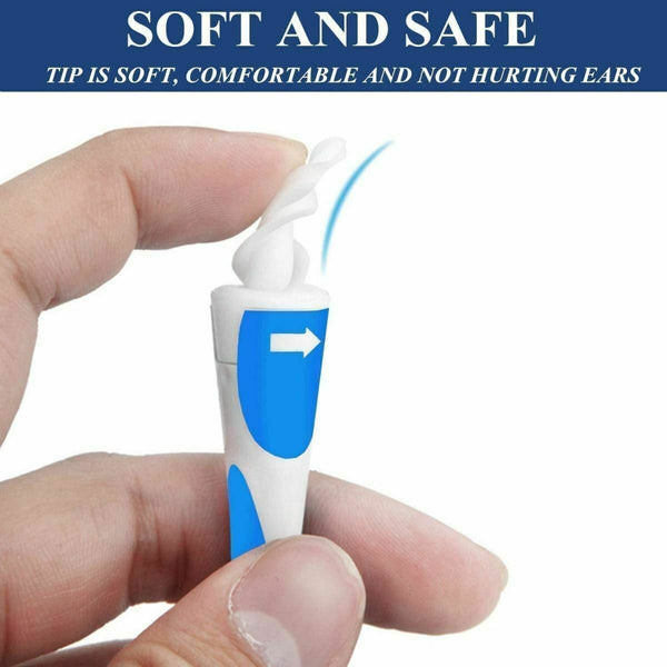 Soft Ear Wax Cleaner Removal Multi earwax Remover Spiral Safe Tip Tool AU Stock - Lets Party