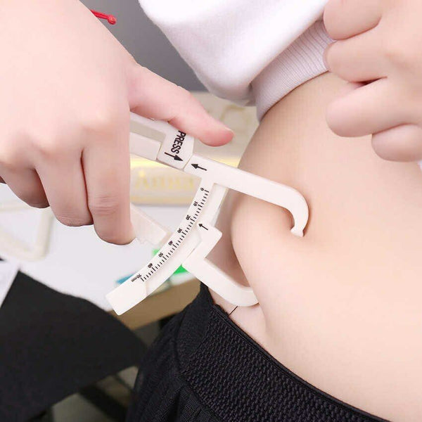 Body Fat Measurement Testing Caliper Skinfold Skin Fold Gym Weight Loss Tester - Lets Party