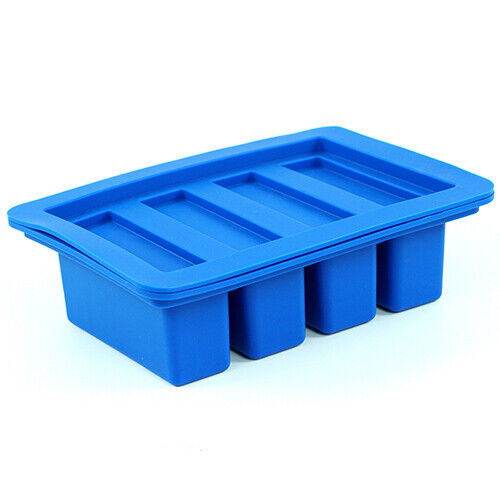 Butter Mold Silicone Kitchen Butter Maker Tray Non-stick Cream Mould with Lid AU - Lets Party