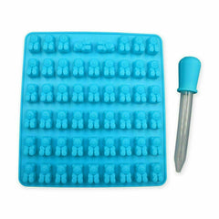 53 Bear Silicone Gummy Chocolate Baking Mold Ice Cube Tray Candy Jelly Mould