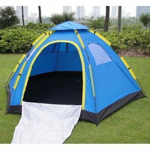 6 Person Instant Pop Up Camping Portable Tent For Outdoor Hiking Camping Fishing - Lets Party