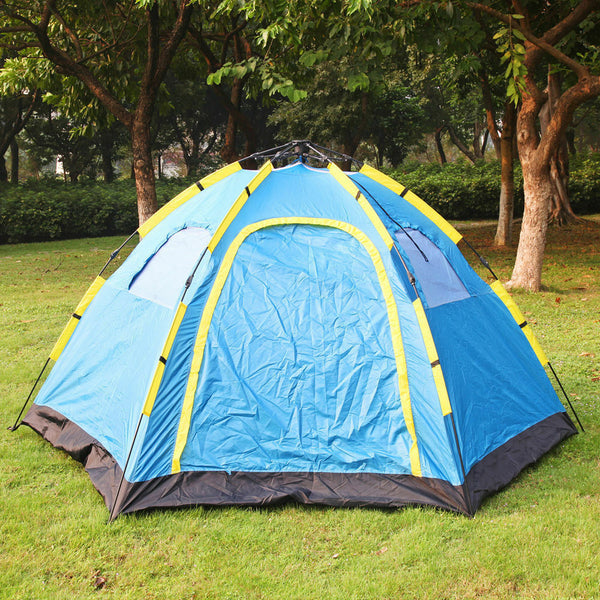 6 Person Instant Pop Up Camping Portable Tent For Outdoor Hiking Camping Fishing - Lets Party