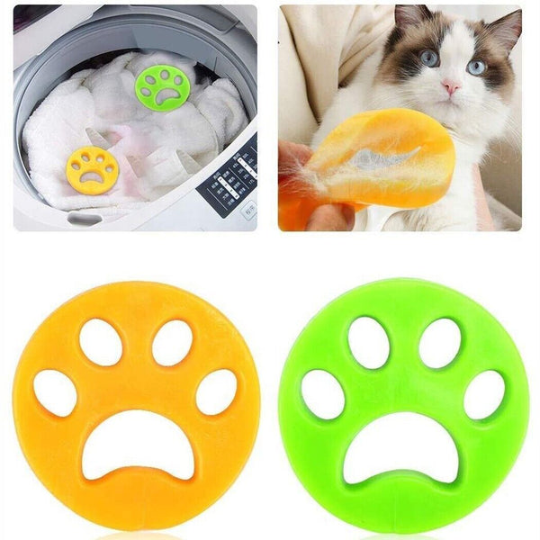 2pcs Pet Hair Remover Cat Fur Dog Hair Lint Catcher from Laundry Washing Machine - Lets Party