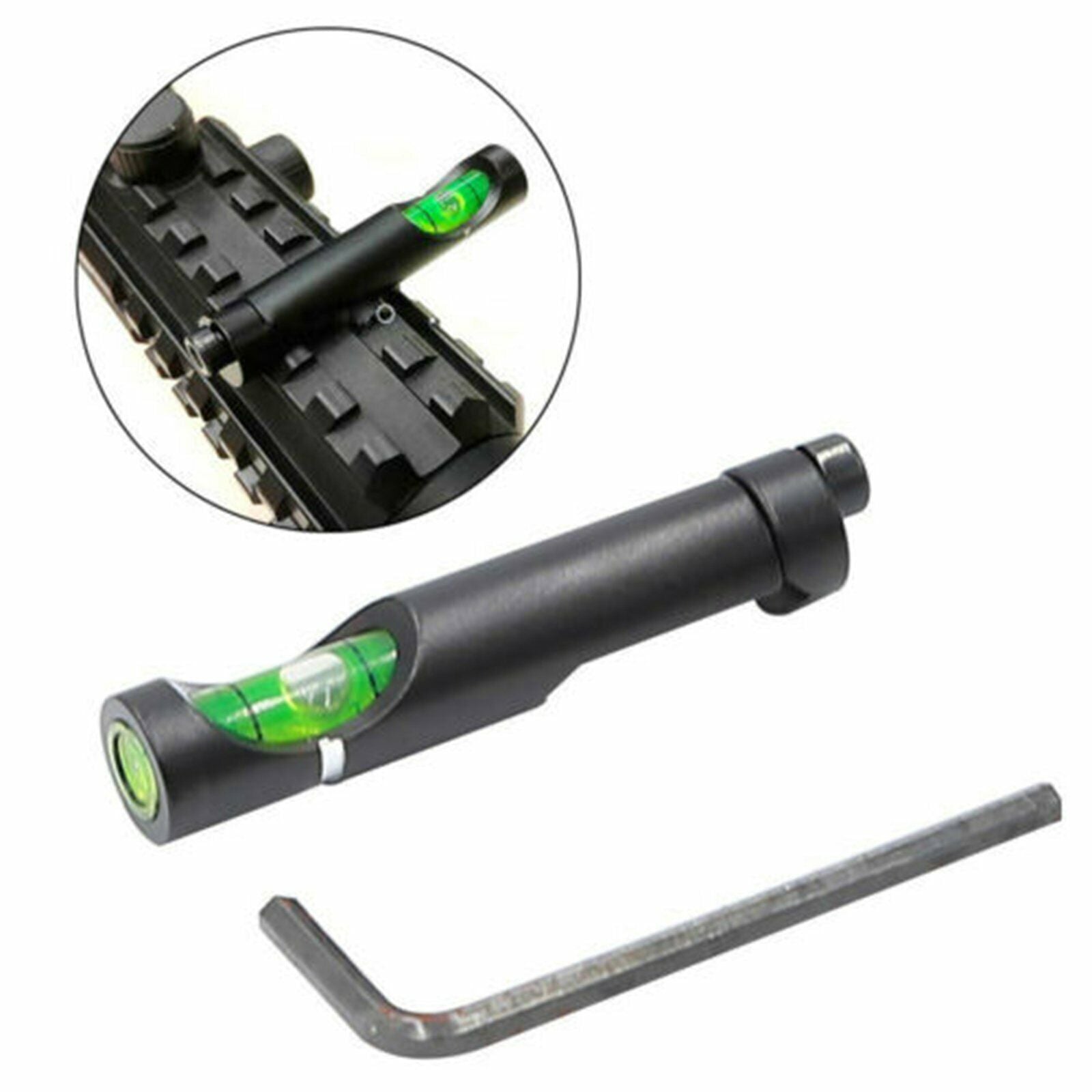 Level Gun Sight Metal Spirit Bubble Level For Picatinny Weaver Rail Rifle Sight Mount