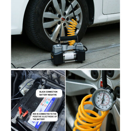 12V Car Air Compressor Pump Tyre Deflator Inflator 150PSI Portable 4WD Truck - Lets Party