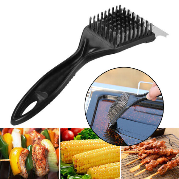 Oven Grill Scraper Remover Kitchen Metal Cleaner MB BBQ Barbecue Cleaning Brush - Lets Party