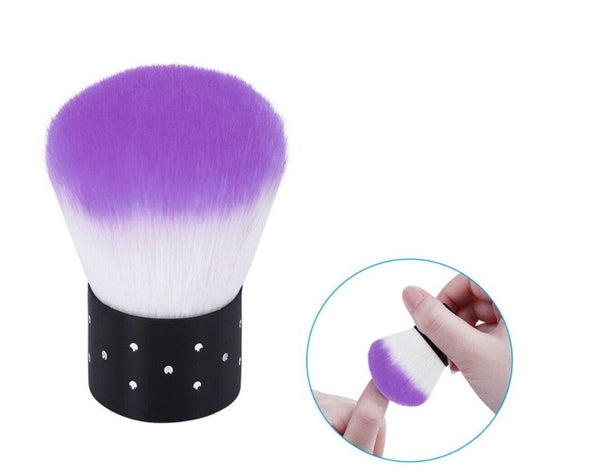 Cleaning Nail Dust Brush Dust Remover Dipping Powder Brush Nail Brush Manicure - Lets Party