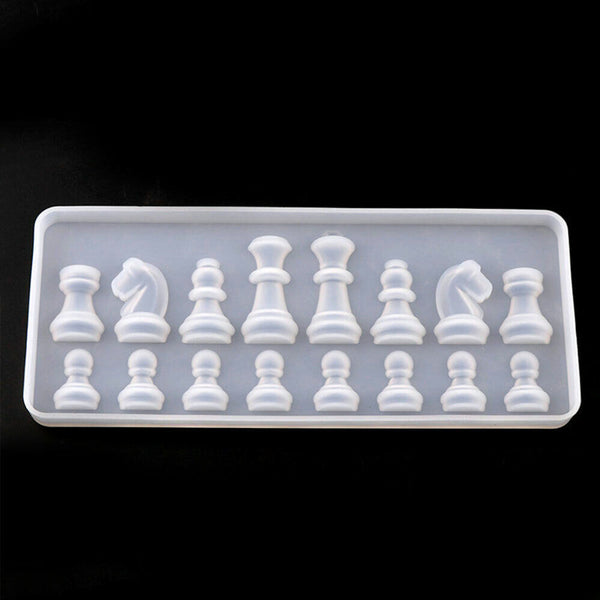 Casting Mould Tool Chess Silicone Pendant Epoxy Resin Jewelry Mold International - Lets Party