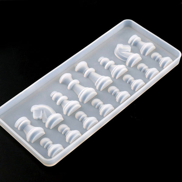 Casting Mould Tool Chess Silicone Pendant Epoxy Resin Jewelry Mold International - Lets Party