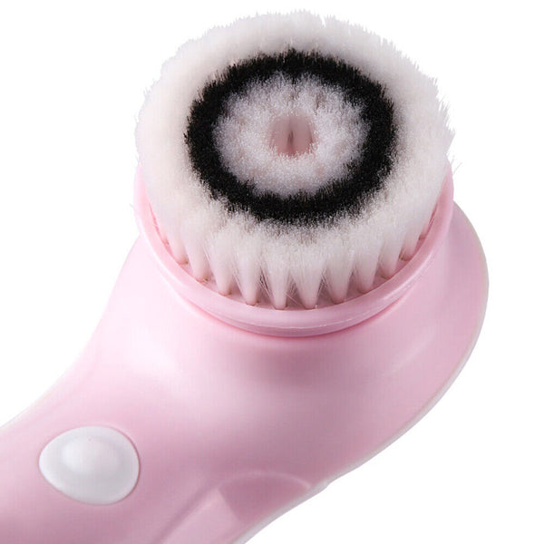 3in1 Electric Skin Care Cleansing Brush Face Cleaner Facial Cleanser Waterproof - Lets Party